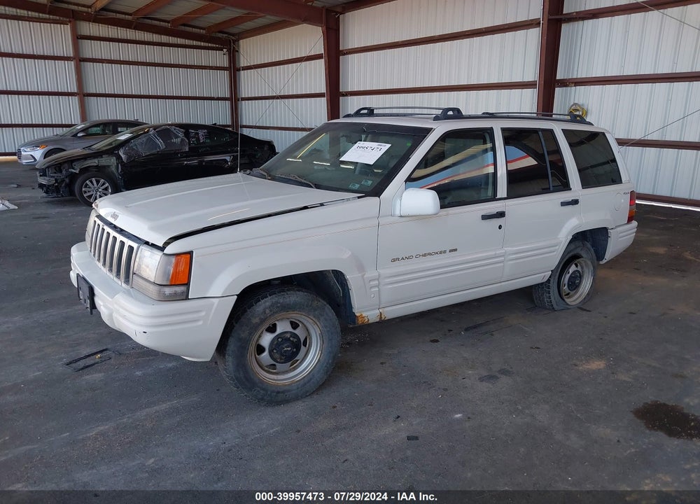 1996 JEEP GRAND CHEROKEE LIMITED VIN: 1J4GZ78Y6TC243509