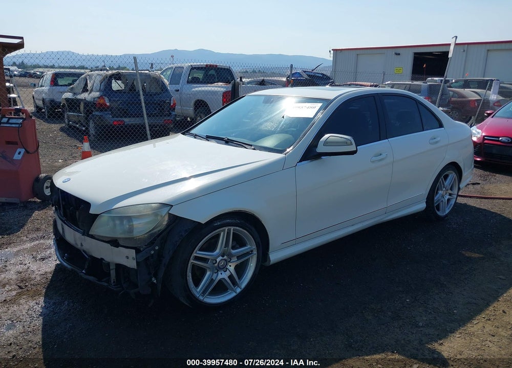 2008 MERCEDES-BENZ C 300 LUXURY/SPORT VIN: WDDGF54X48F057236