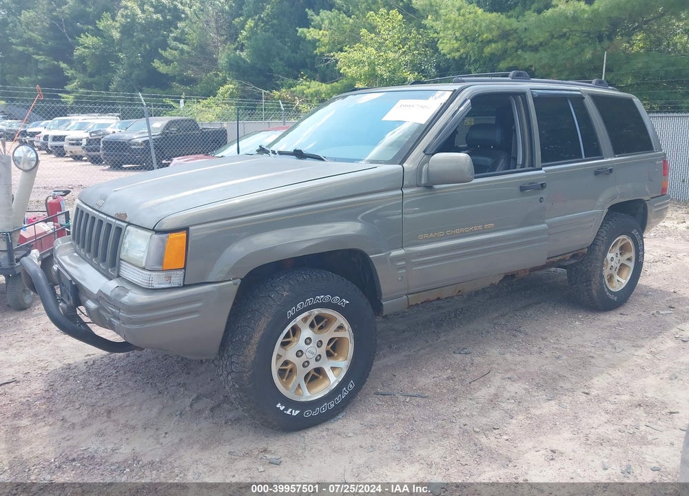 1998 JEEP GRAND CHEROKEE LIMITED VIN: 1J4GZ78YXWC172139