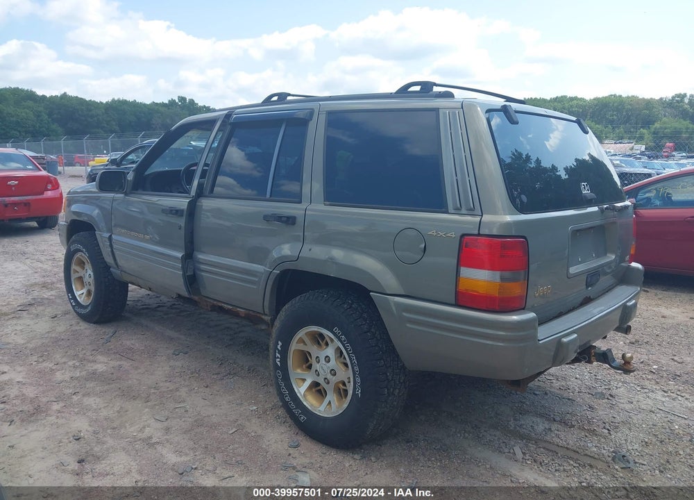 1998 JEEP GRAND CHEROKEE LIMITED VIN: 1J4GZ78YXWC172139