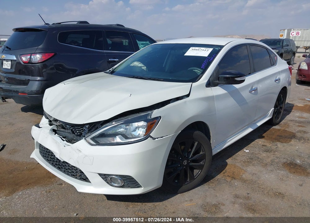 2017 NISSAN SENTRA SR VIN: 3N1AB7AP5HY376569