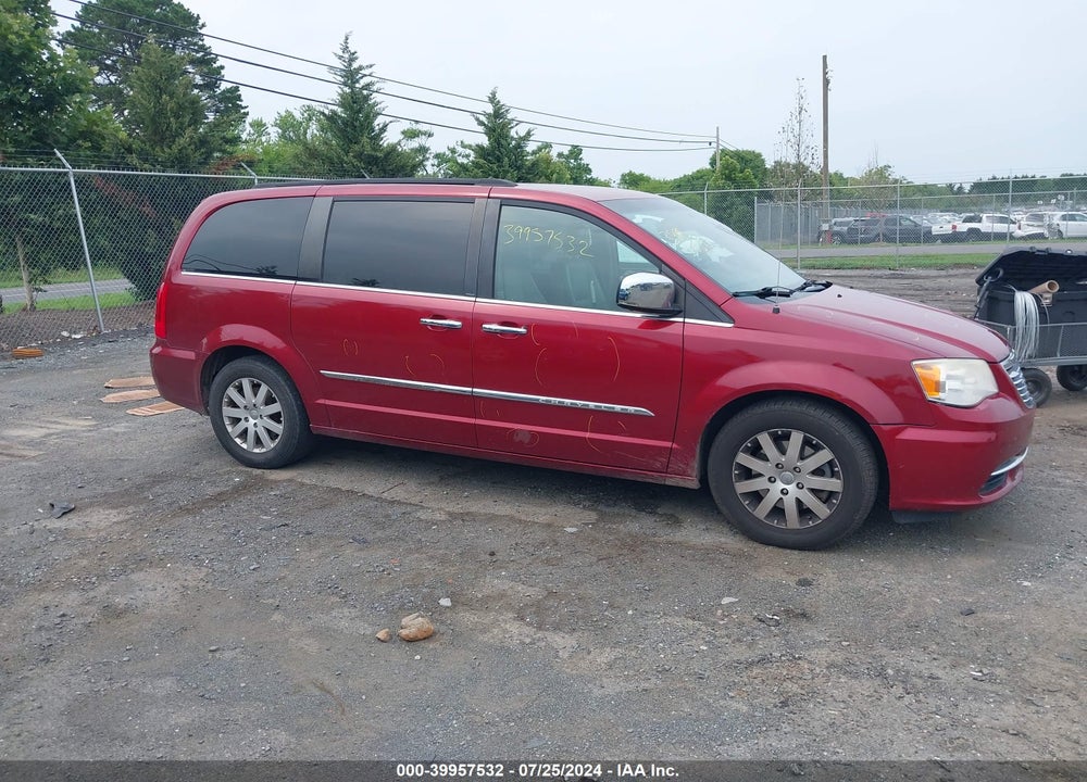2012 CHRYSLER TOWN & COUNTRY TOURING-L VIN: 2C4RC1CG9CR151474