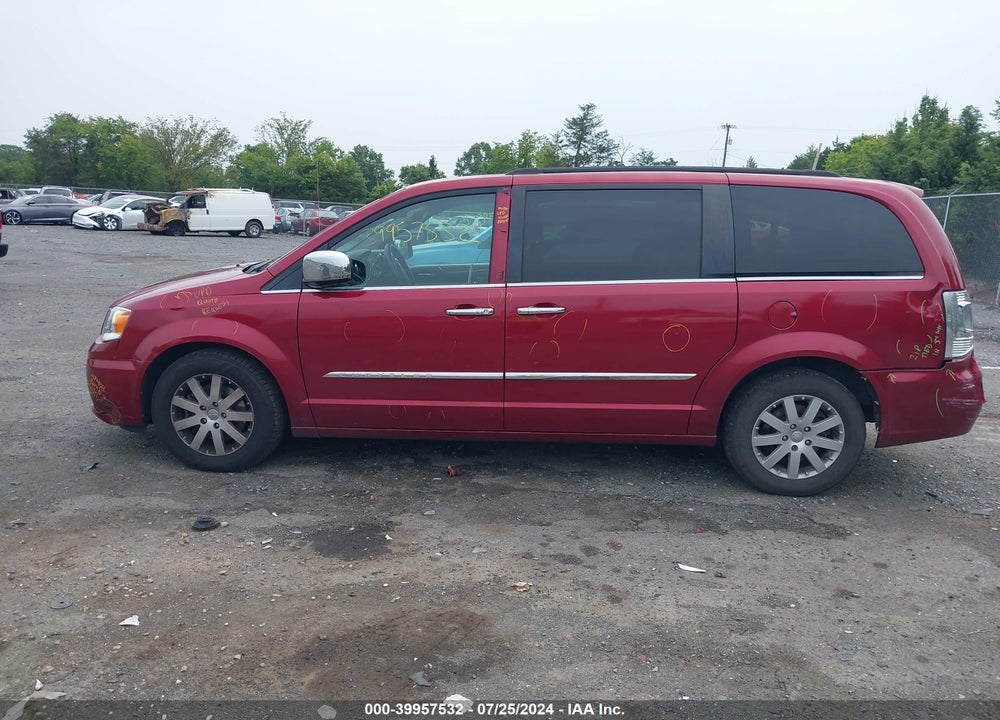 2012 CHRYSLER TOWN & COUNTRY TOURING-L VIN: 2C4RC1CG9CR151474