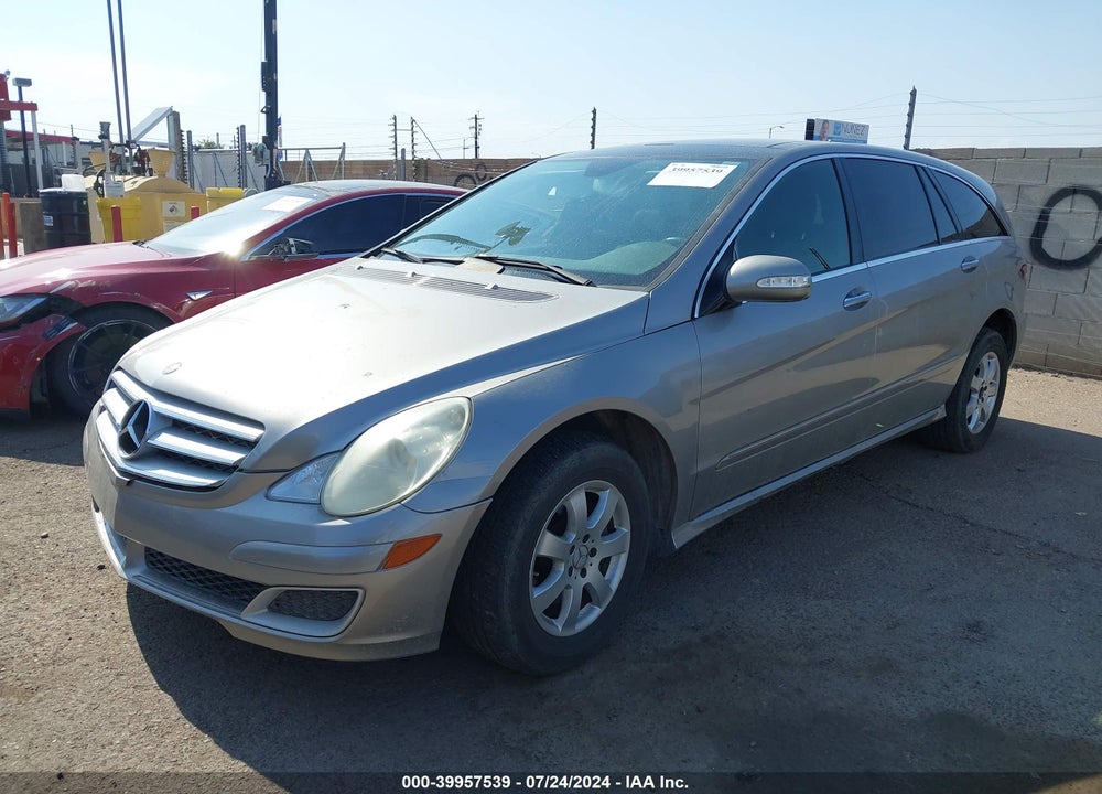 2007 MERCEDES-BENZ R 350 4MATIC VIN: 4JGCB65E07A055658