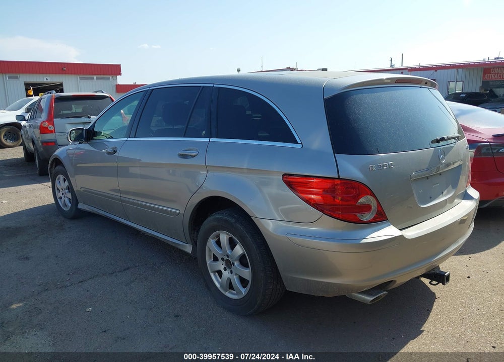2007 MERCEDES-BENZ R 350 4MATIC VIN: 4JGCB65E07A055658