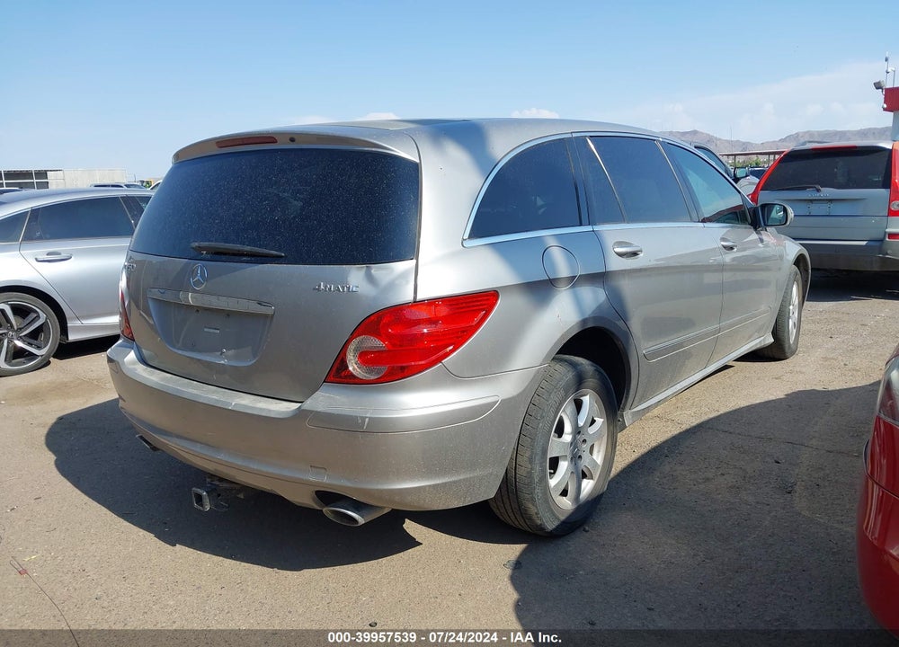 2007 MERCEDES-BENZ R 350 4MATIC VIN: 4JGCB65E07A055658