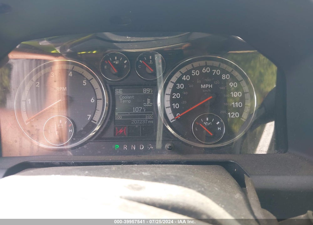 2011 RAM 1500 SLT VIN: 3D7JB1EP1BG515734