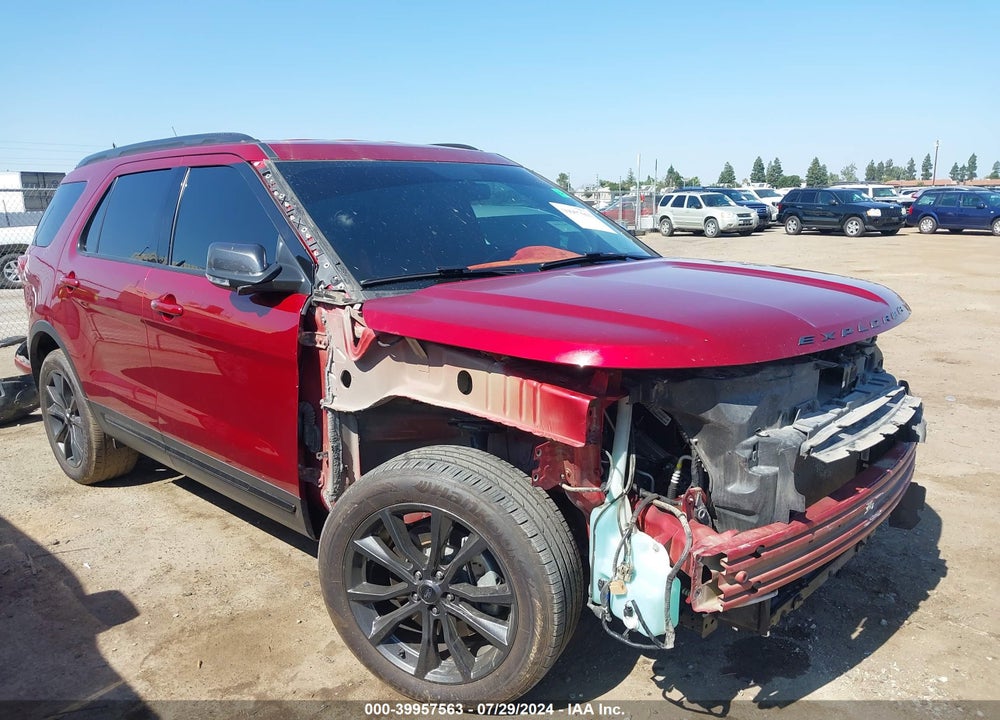 2019 FORD EXPLORER XLT VIN: 1FM5K7D89KGA09956