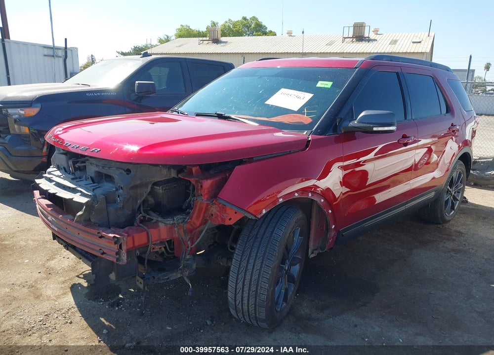 2019 FORD EXPLORER XLT VIN: 1FM5K7D89KGA09956