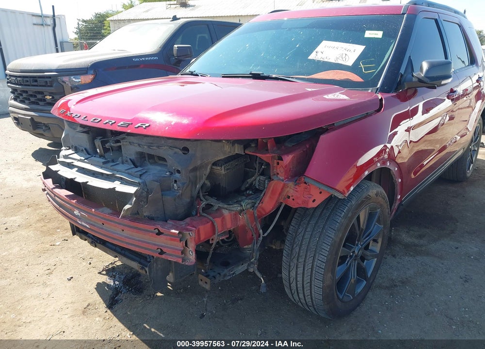 2019 FORD EXPLORER XLT VIN: 1FM5K7D89KGA09956