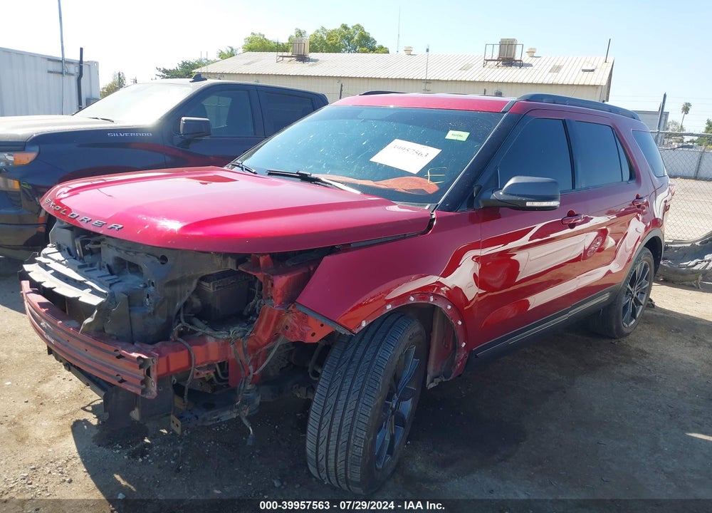 2019 FORD EXPLORER XLT VIN: 1FM5K7D89KGA09956