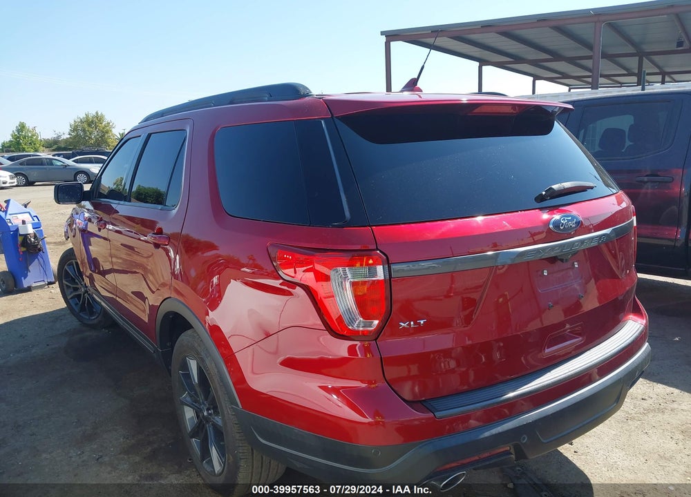2019 FORD EXPLORER XLT VIN: 1FM5K7D89KGA09956