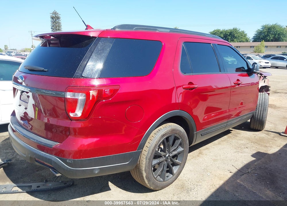 2019 FORD EXPLORER XLT VIN: 1FM5K7D89KGA09956