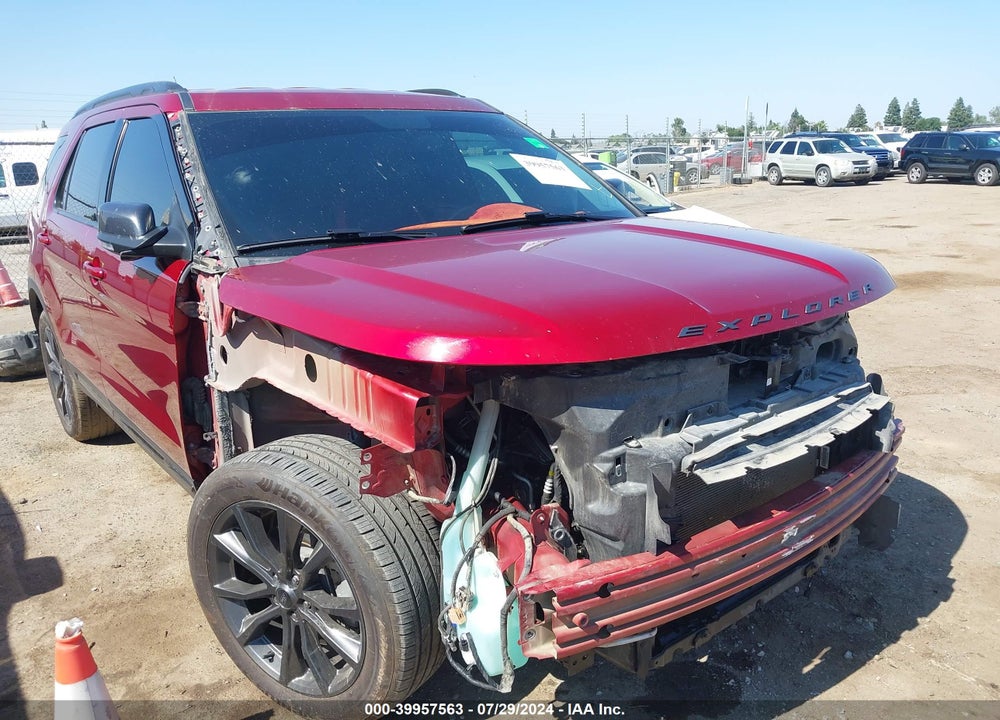 2019 FORD EXPLORER XLT VIN: 1FM5K7D89KGA09956