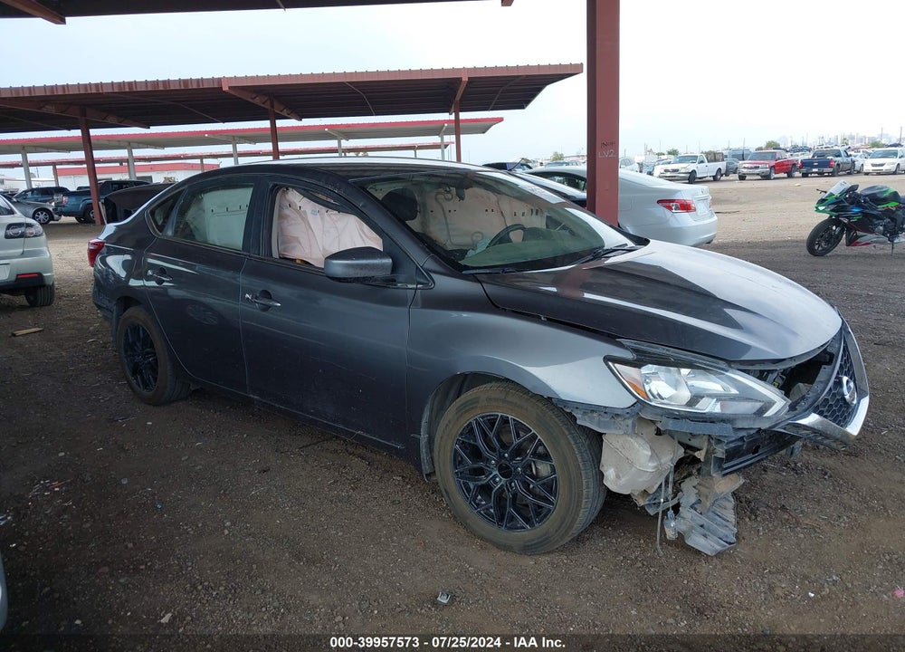 2018 NISSAN SENTRA SV VIN: 3N1AB7AP9JL638936