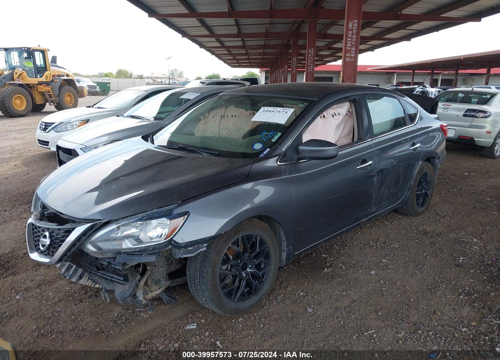 2018 NISSAN SENTRA SV VIN: 3N1AB7AP9JL638936
