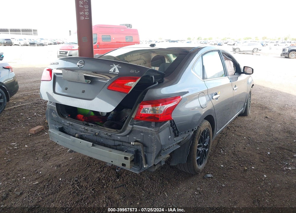 2018 NISSAN SENTRA SV VIN: 3N1AB7AP9JL638936