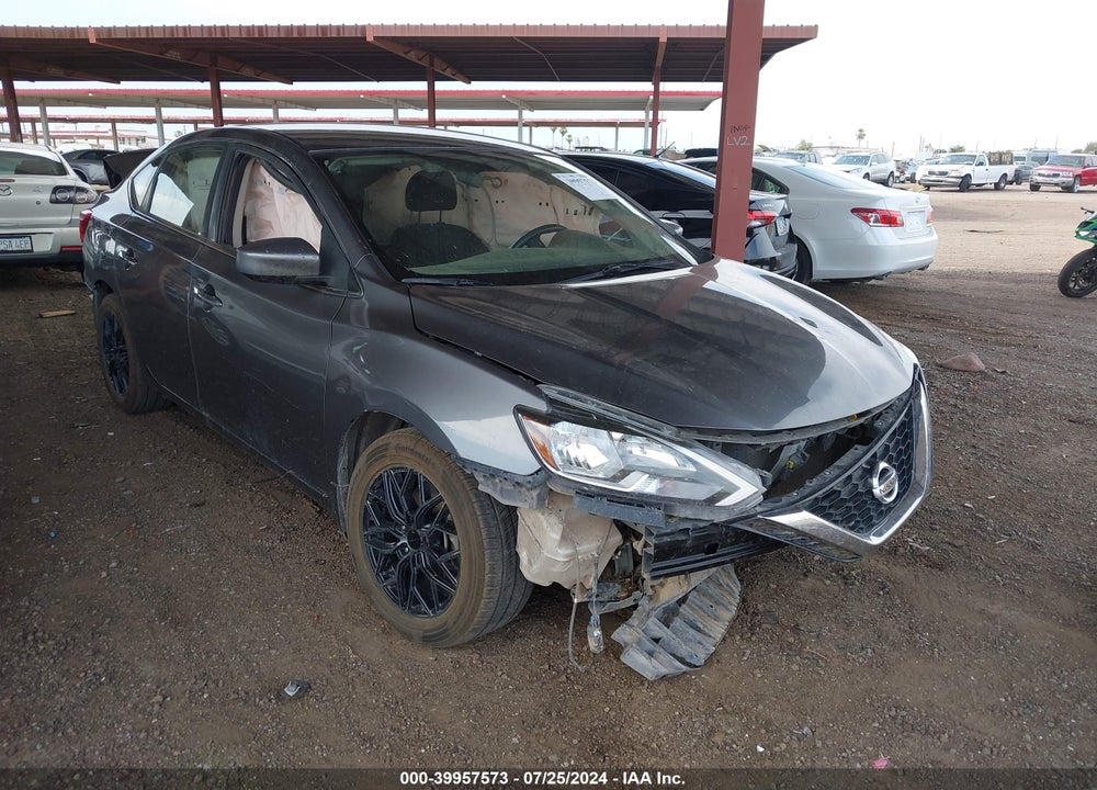 2018 NISSAN SENTRA SV VIN: 3N1AB7AP9JL638936