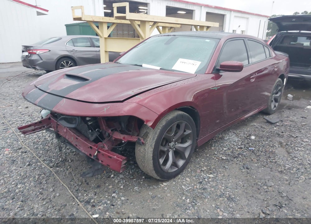2019 DODGE CHARGER GT RWD VIN: 2C3CDXHG6KH690531
