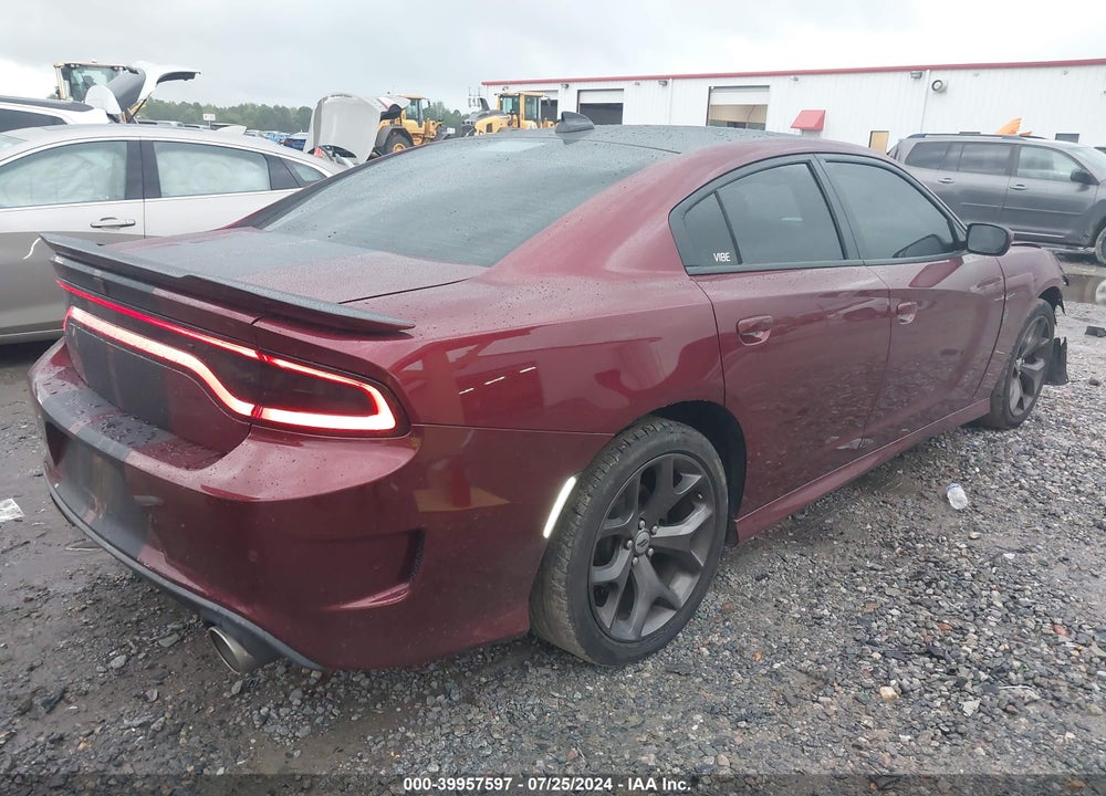 2019 DODGE CHARGER GT RWD VIN: 2C3CDXHG6KH690531