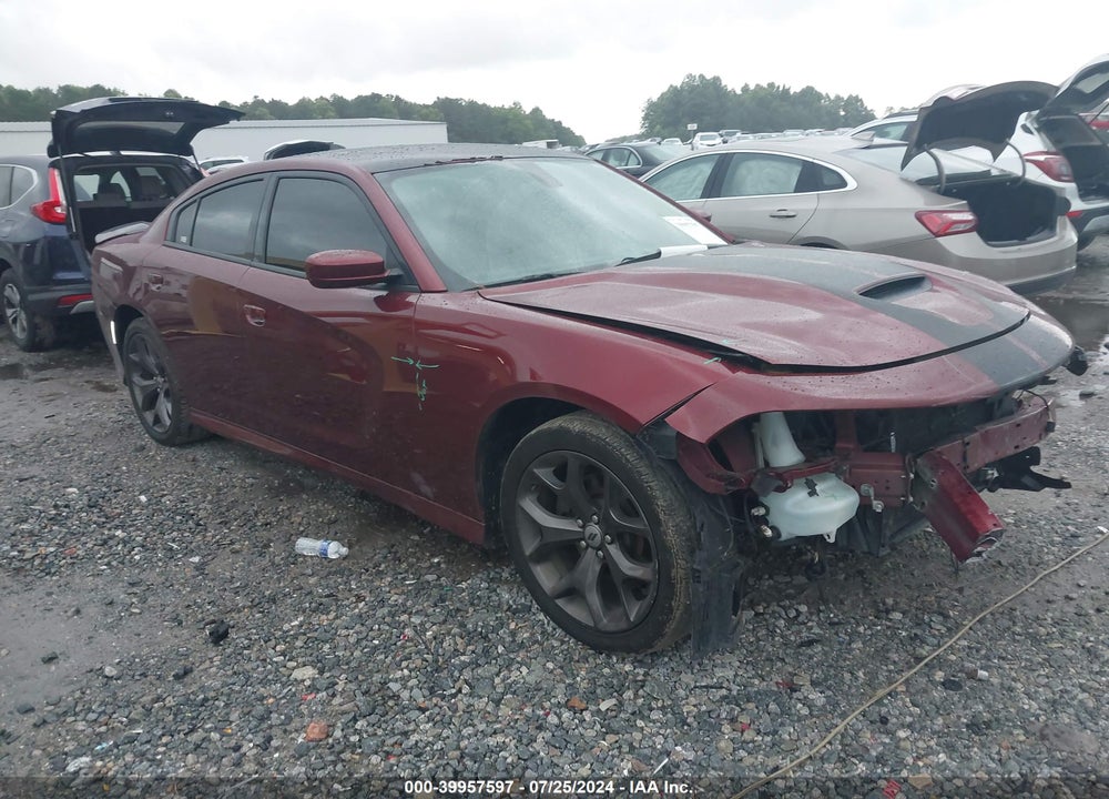 2019 DODGE CHARGER GT RWD VIN: 2C3CDXHG6KH690531