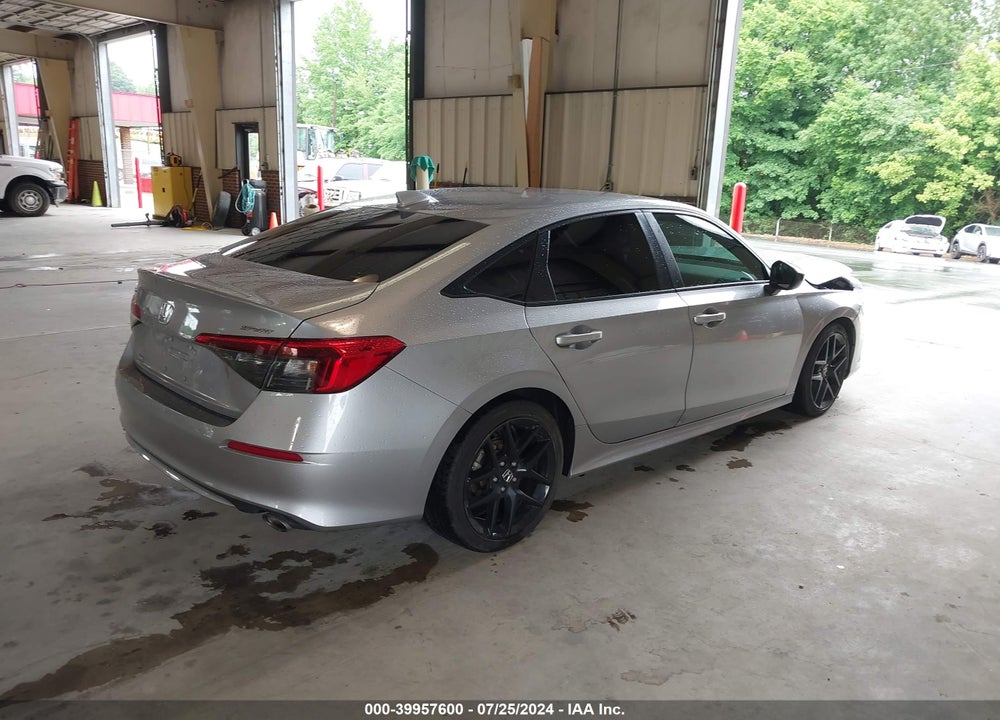 2022 HONDA CIVIC SPORT VIN: 2HGFE2F53NH541123