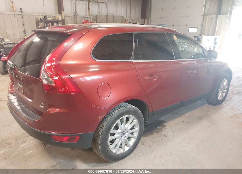 2010 VOLVO XC60 T6/T6 R-DESIGN VIN: YV4992DZXA2125785