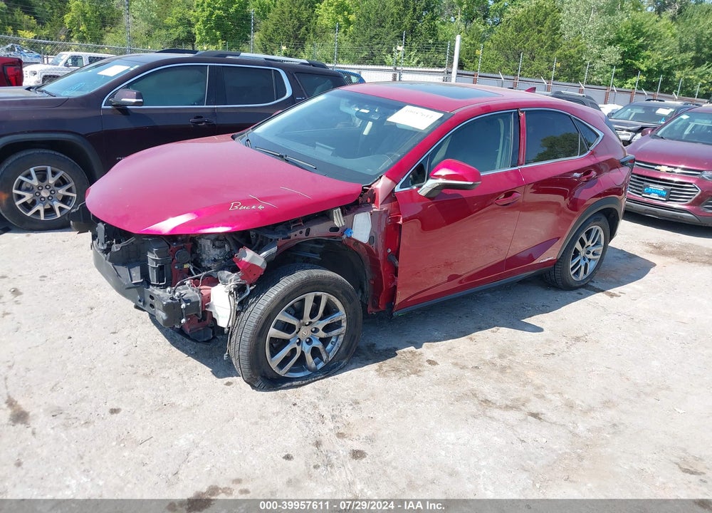 2015 LEXUS NX 300H VIN: JTJYWRBZXF2006190