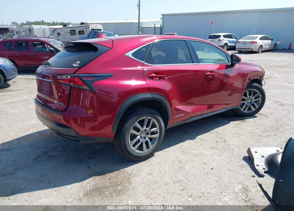 2015 LEXUS NX 300H VIN: JTJYWRBZXF2006190