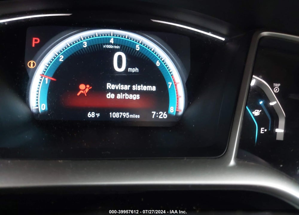 2016 HONDA CIVIC EX VIN: 2HGFC2F7XGH548032