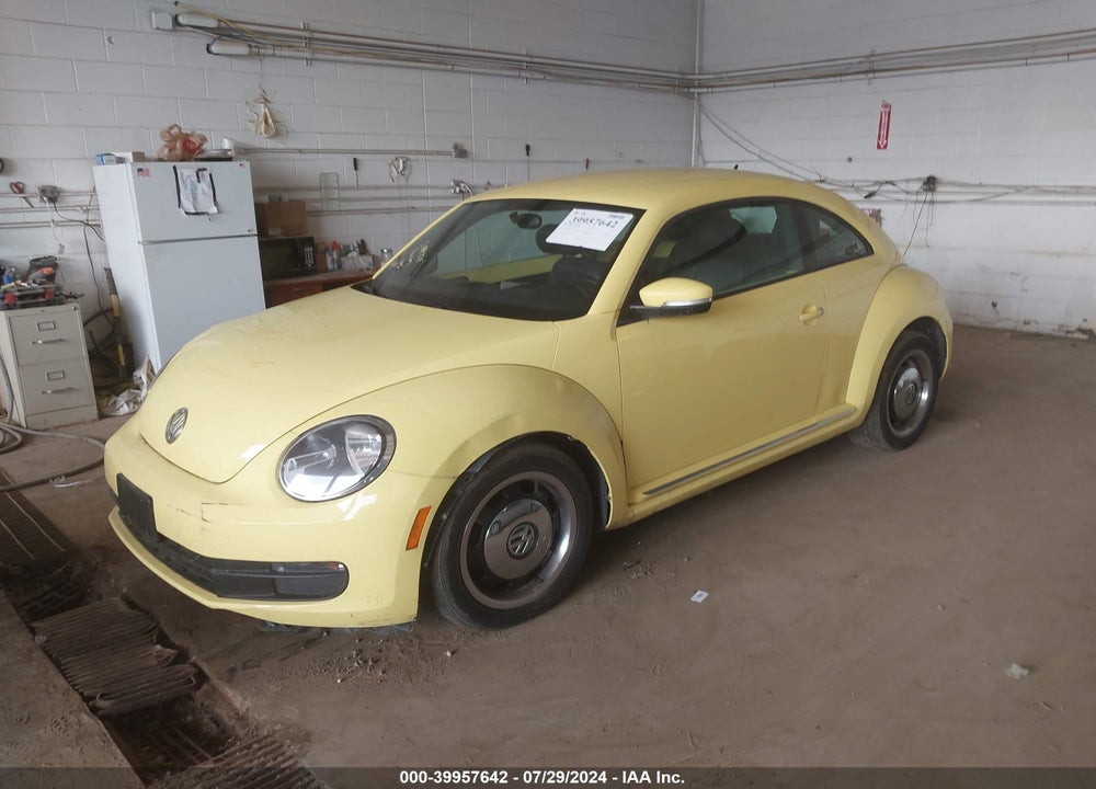 2012 VOLKSWAGEN BEETLE 2.5L VIN: 3VWJP7AT9CM606526