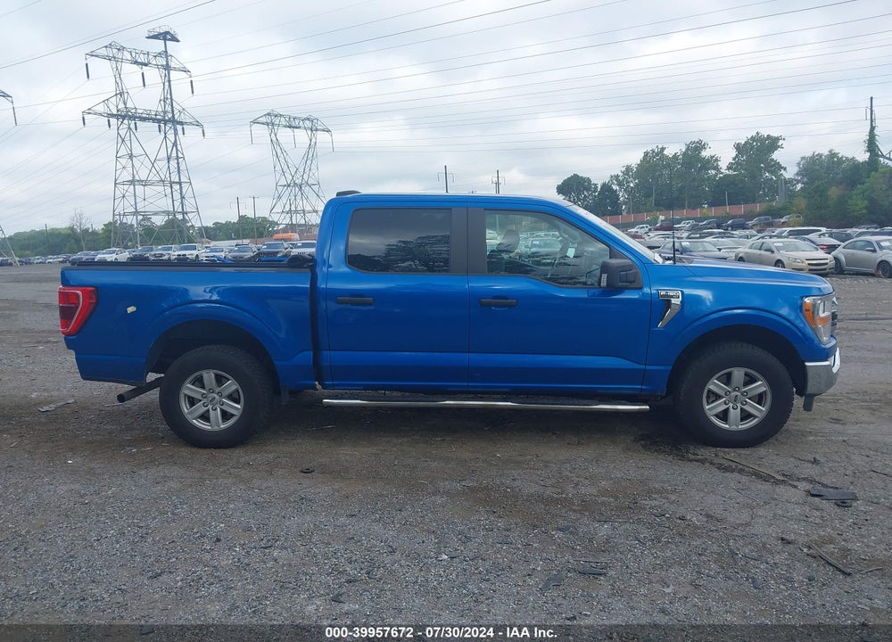 2021 FORD F-150 XLT VIN: 1FTEW1EB5MFA94934