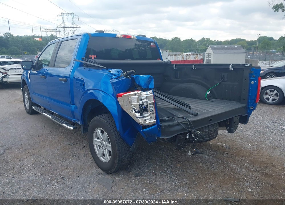 2021 FORD F-150 XLT VIN: 1FTEW1EB5MFA94934