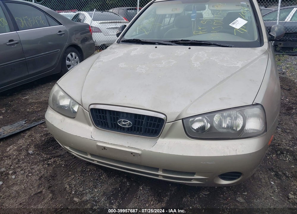 2001 HYUNDAI ELANTRA GLS VIN: KMHDN45D21U075035