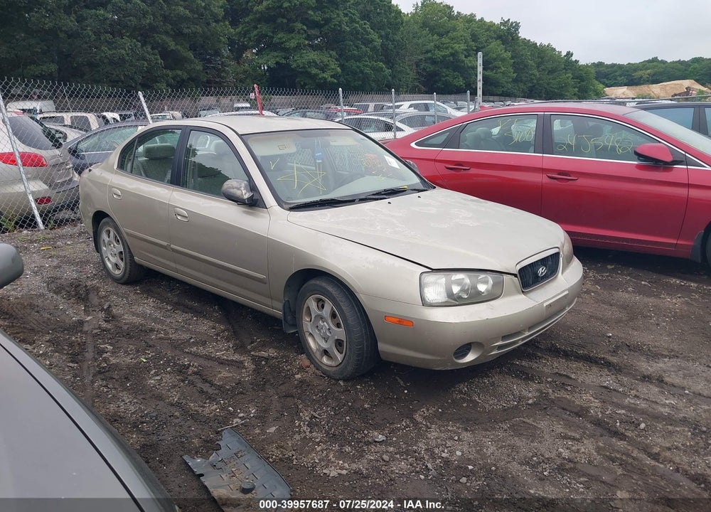 2001 HYUNDAI ELANTRA GLS VIN: KMHDN45D21U075035