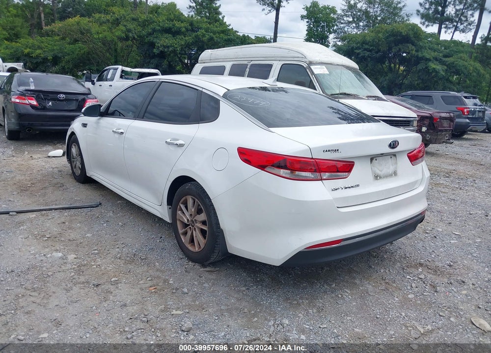 2017 KIA OPTIMA LX VIN: 5XXGT4L36HG176385