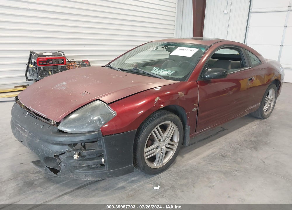 2003 MITSUBISHI ECLIPSE GT VIN: 4A3AC84H63E164223