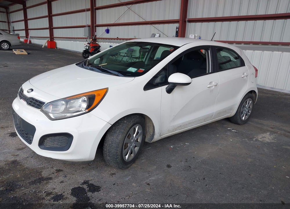 2014 KIA RIO EX VIN: KNADN5A34E6382026