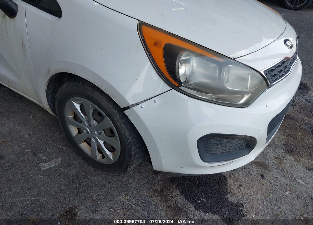 2014 KIA RIO EX VIN: KNADN5A34E6382026