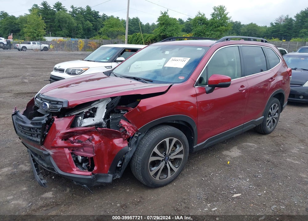 2022 SUBARU FORESTER LIMITED VIN: JF2SKAPC0NH498476