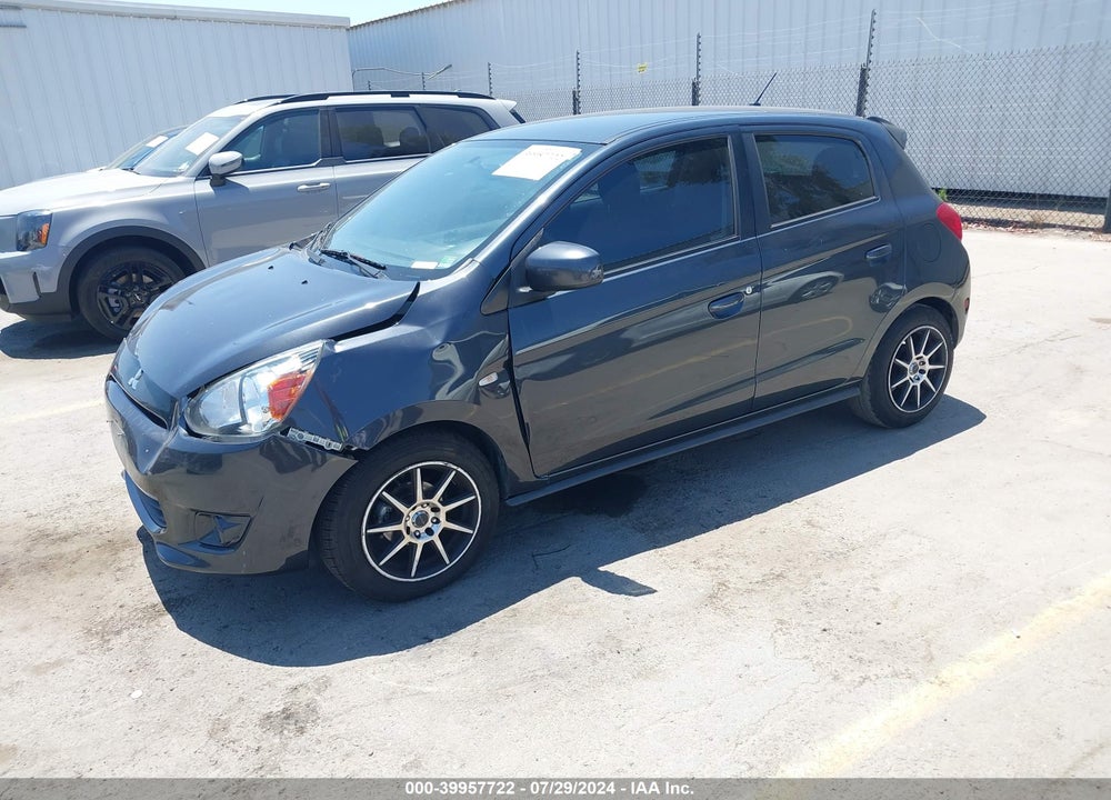 2015 MITSUBISHI MIRAGE DE VIN: ML32A3HJ6FH001140