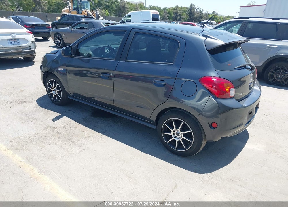 2015 MITSUBISHI MIRAGE DE VIN: ML32A3HJ6FH001140