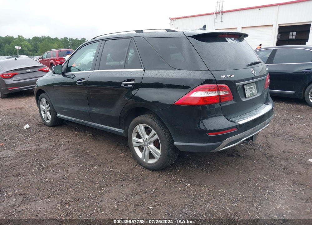 2012 MERCEDES-BENZ ML 350 4MATIC VIN: 4JGDA5HB5CA056155