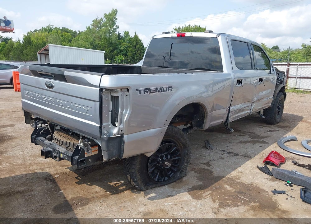 2022 FORD F-250 LARIAT VIN: 1FT8W2BT8NEE37582