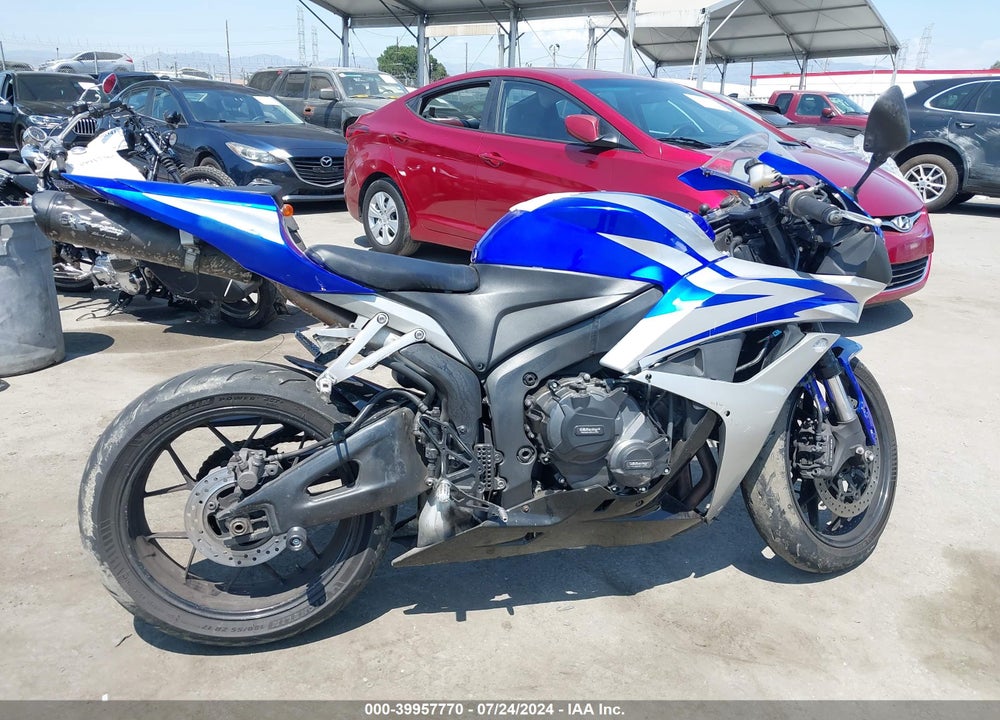 2007 HONDA CBR600 RR VIN: JH2PC40017M009572