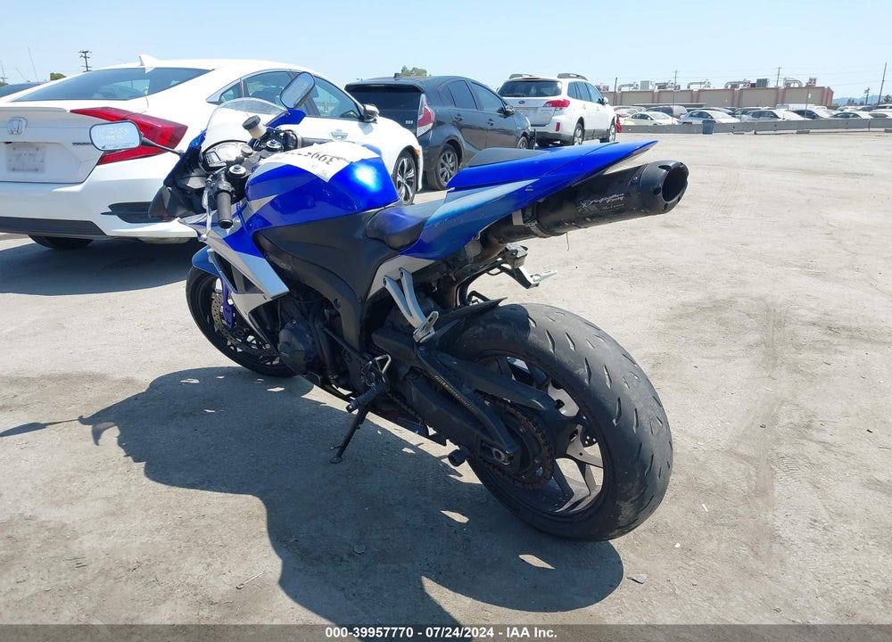 2007 HONDA CBR600 RR VIN: JH2PC40017M009572