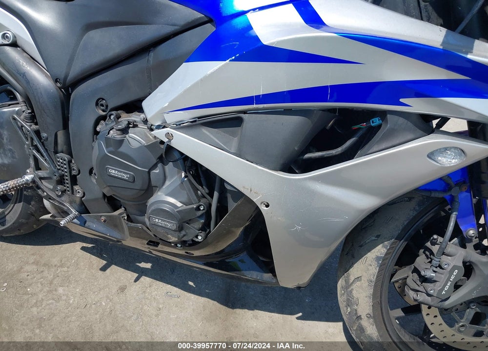 2007 HONDA CBR600 RR VIN: JH2PC40017M009572