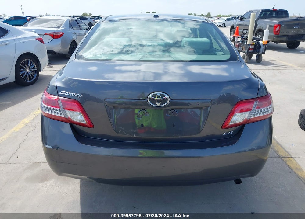 2011 TOYOTA CAMRY LE VIN: 4T4BF3EK7BR165687