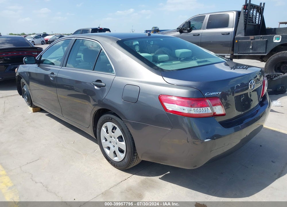 2011 TOYOTA CAMRY LE VIN: 4T4BF3EK7BR165687