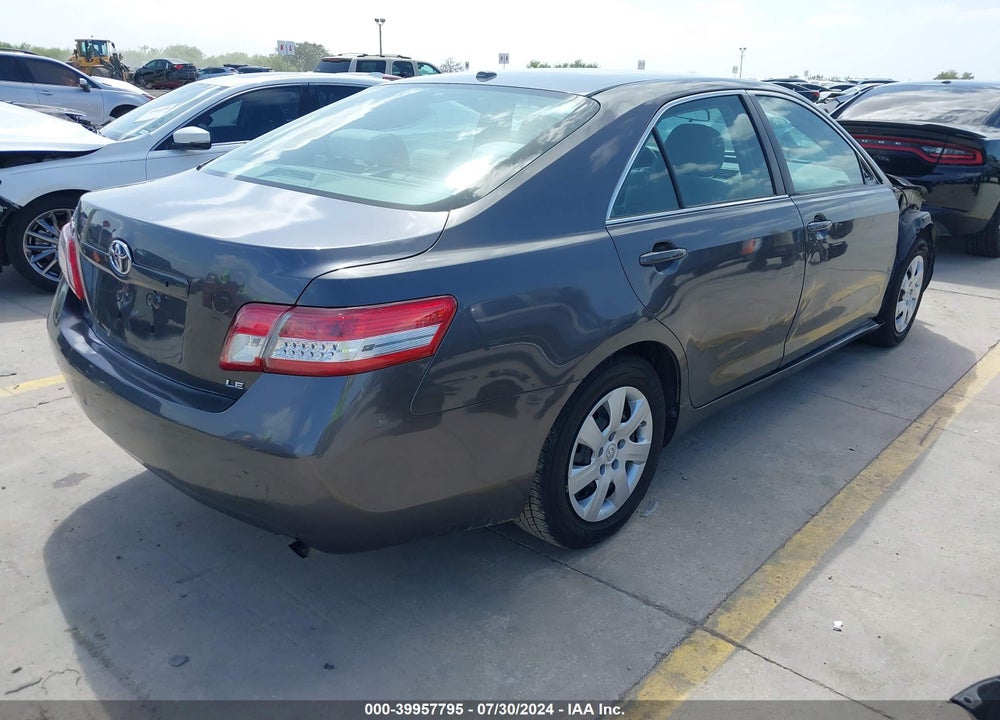 2011 TOYOTA CAMRY LE VIN: 4T4BF3EK7BR165687